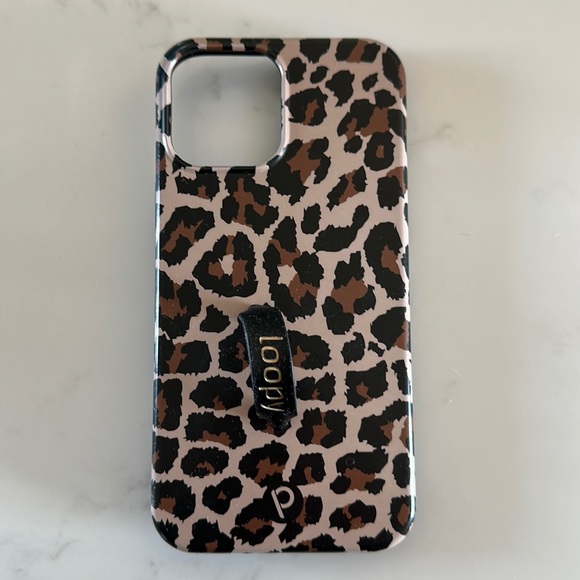 Cell Phones & Accessories Iphone 12 Pro Max Loopy Case Leopard Print
